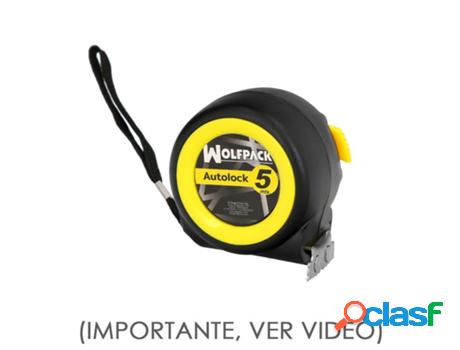 Flexometro sistema autolock con freno automatico longitud 5