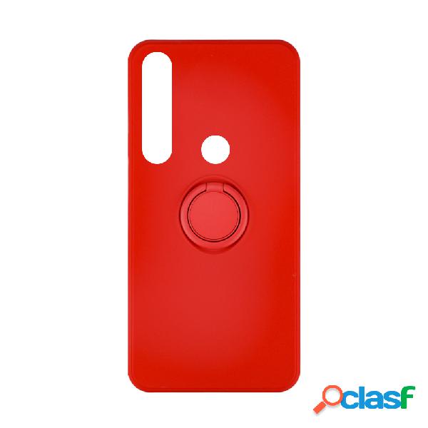 Funda ACCETEL para Huawei P Smart 2019 Gel O-Ring Rojo