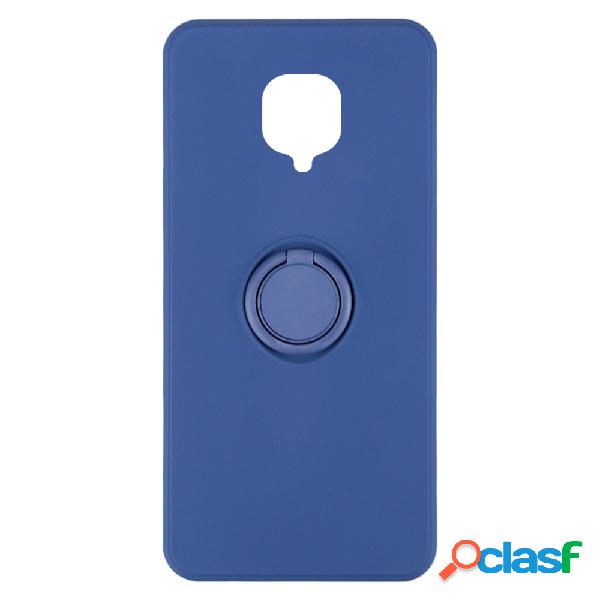 Funda ACCETEL para Xiaomi Redmi Note 9S Gel O-Ring Azul