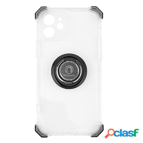 Funda SKYHE para Apple iPhone 12 Mini Gel Bumper con Anillo
