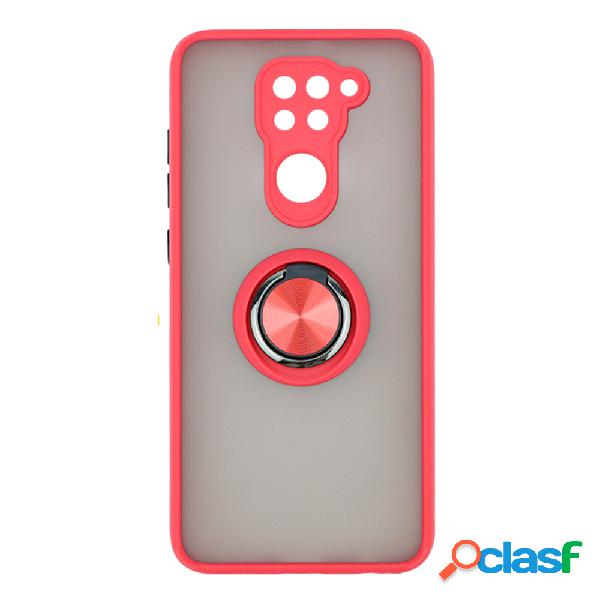 Funda SKYHE por Xiaomi Redmi Note 9 Gel Bumper con Anillo