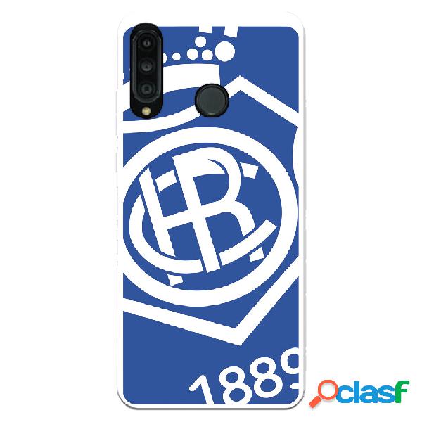 Funda para Huawei P30 Lite del Recre Escudo Fondo azul -