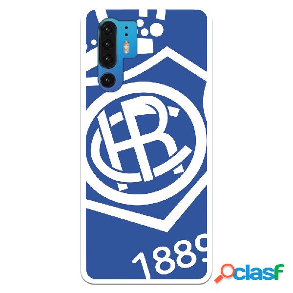 Funda para Huawei P30 Pro del Recre Escudo Fondo azul -