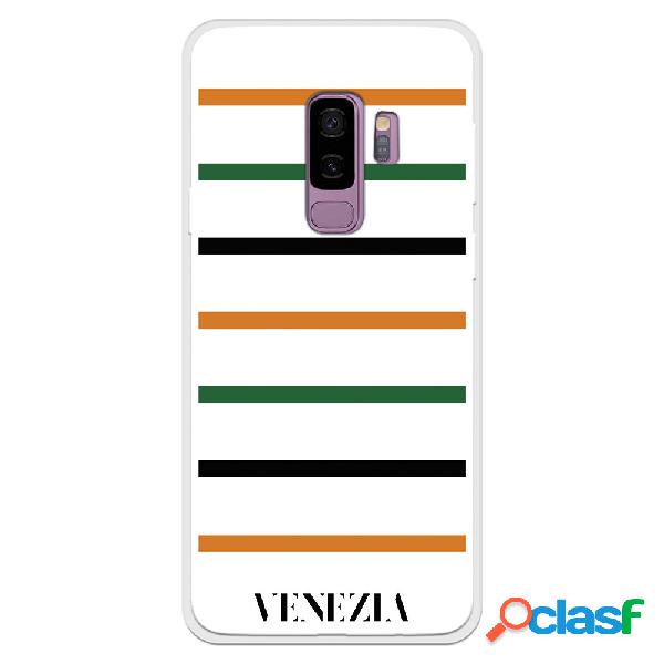 Funda para Samsung Galaxy S9 Plus del Venezia Fondo Blanco