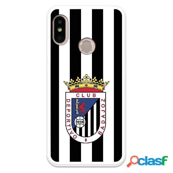 Funda para Xiaomi Mi A2 Lite del Badajoz Escudo Blanquinegro