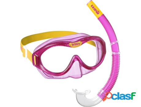 Gafas Buceo MARES combo dilly clam hell amarillo (Cor S)