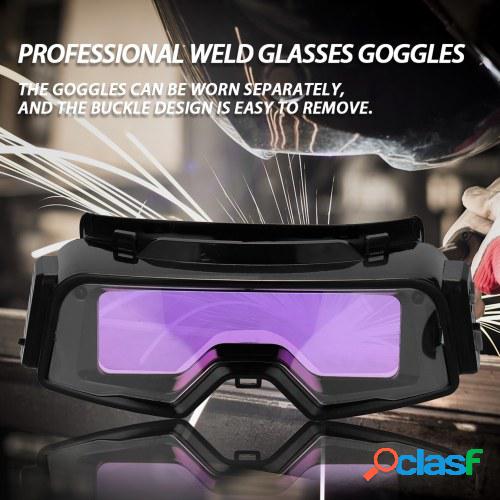 Gafas de soldadura con oscurecimiento automático para TIG