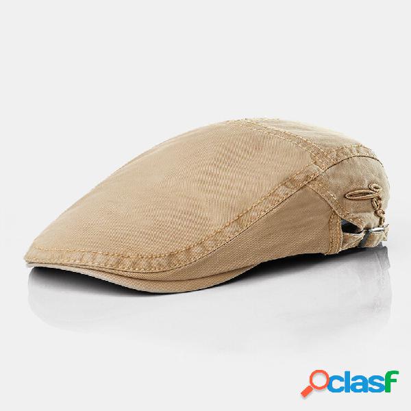 Gorras de boina de pintor con bordado de algodón para