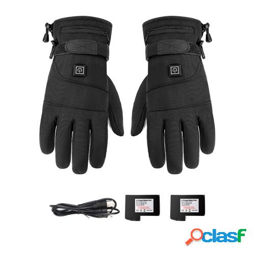 Guantes para montar en motocicleta Guantes con termostato de