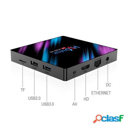 H96 Max Smart Android 10.0 TV Box RK3318 Quad Core 64 Bit