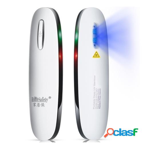 HomeSafety Esterilizador LED UV portátil Mini desinfectante