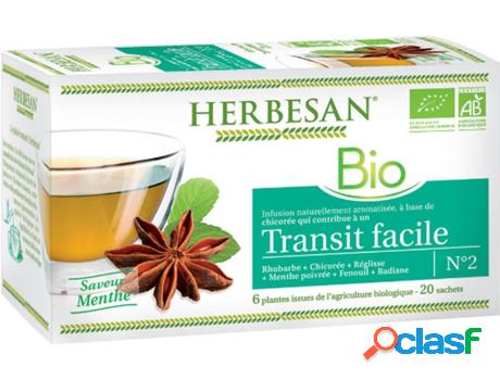 Infusión Tránsito Menta, Tomillo, Hinojo y Bálsamo de