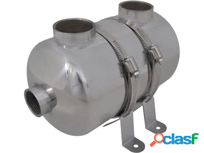 Intercambiador de Calor VIDAXL Piscina (28 KW - Acero - 292
