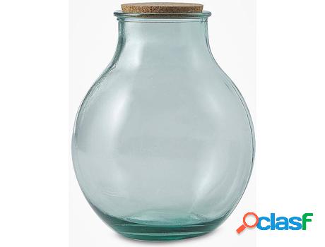 Jarrón OZAIA Obal (Vidrio - Transparente - 36x29x29 cm)
