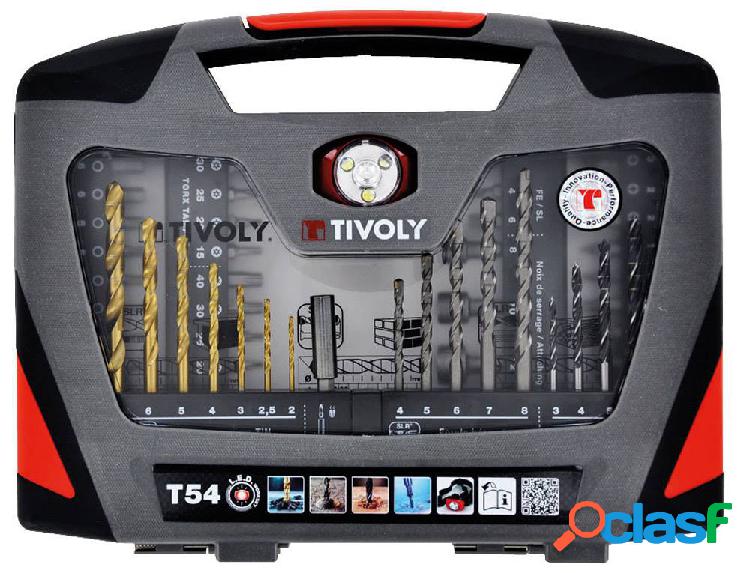 Juego de brocas Tivoly 54 piezas