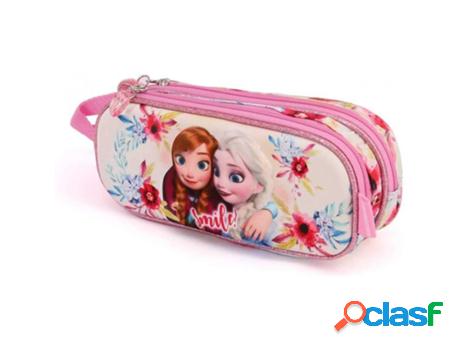 Karactermania Frozen Smile-Astuccio Portatutto 3D Doppio