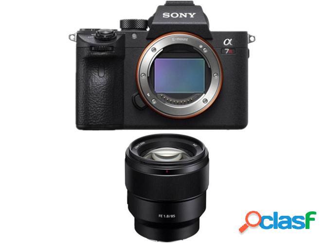 Kit Cámara SONY A7R III + SEL 85MM F1.8 (Full-Frame)