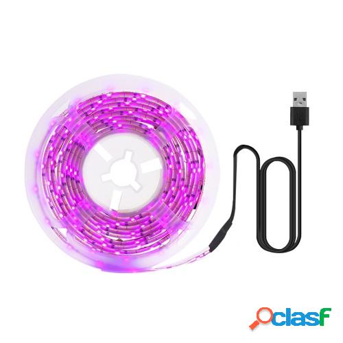 LED Grow Light Full Spectrum USB Grow Light Strip 3 metros
