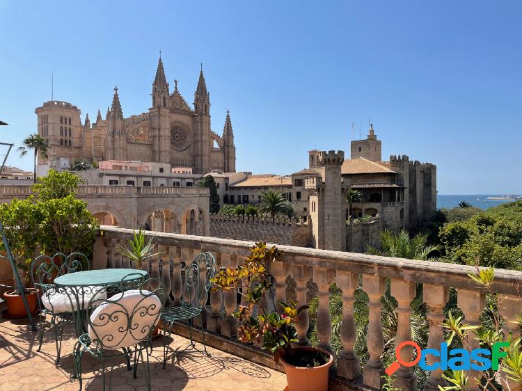 Las mejores vistas de Palma en este bonito ático con