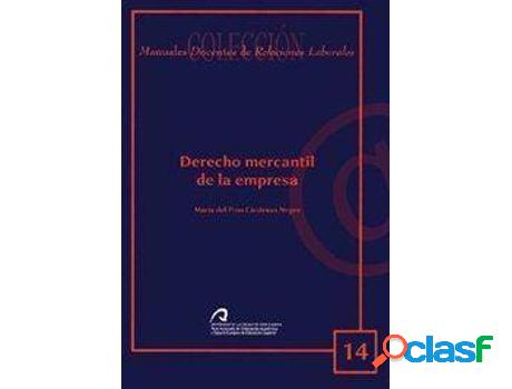 Libro Derecho Mercantil De La Empresa de María Del Pino