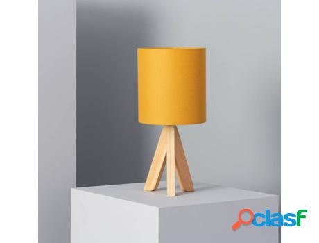 Lámpara de Mesa LEDKIA Kanuni (Mostaza - E14 - 40 W)