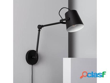 Lámpara de Pared LEDKIA kylie (Negro - E14 - 40 W)