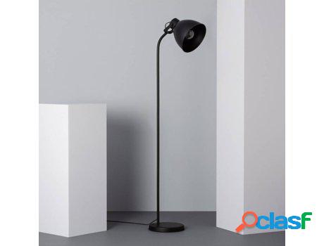 Lámpara de Pie LEDKIA Lembu (Negro - E27 - 40 W)
