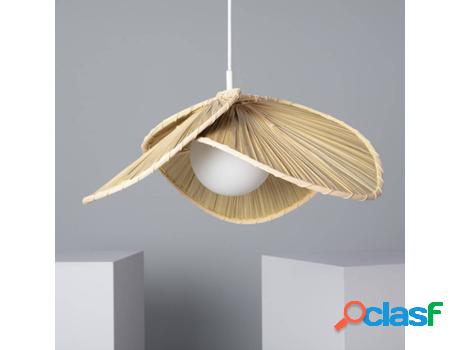 Lámpara de Suspensión LEDKIA Majilily (Natural - E27 - 40
