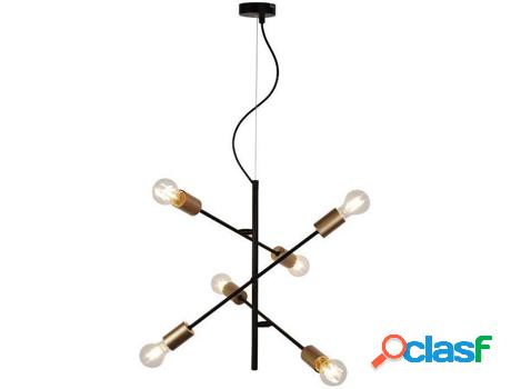 Lámpara de Techo VENTA-UNICA Klepton (Negro - Metal -