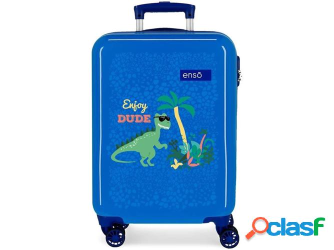 Maleta de Cabina ENSO Dino Azul (38x55x20cm)