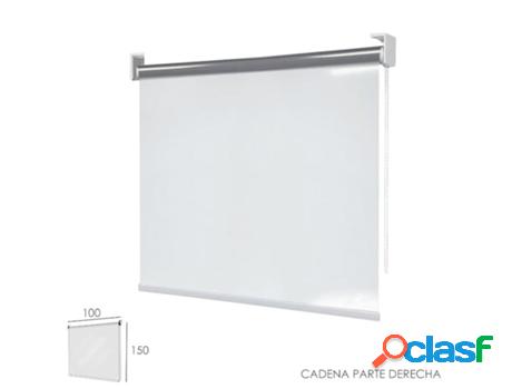 Mampara cortina enrollable pvc transparente, medidas 100 x