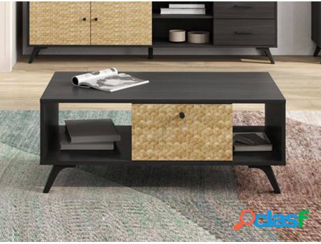 Mesa de Centro VENTA-UNICA Waco (Negro - Painel de