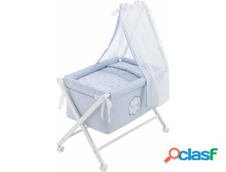 Minicuna NAF NAF Tres Chic Azul (55 x 85 cm)