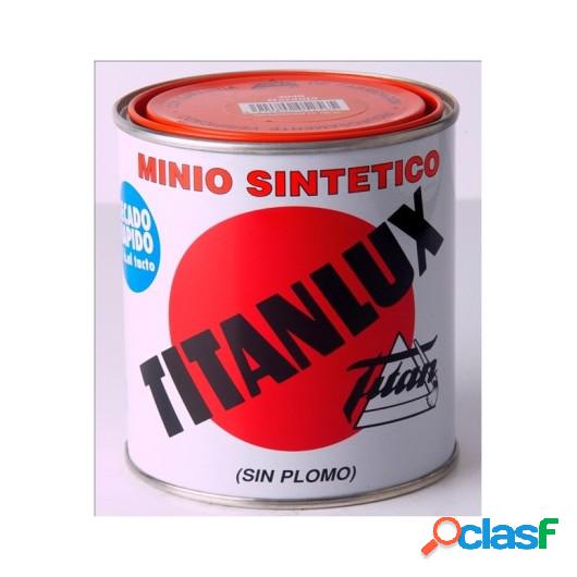 Minio Sin Plomo Sintetico 4 Lt Naranja Titan