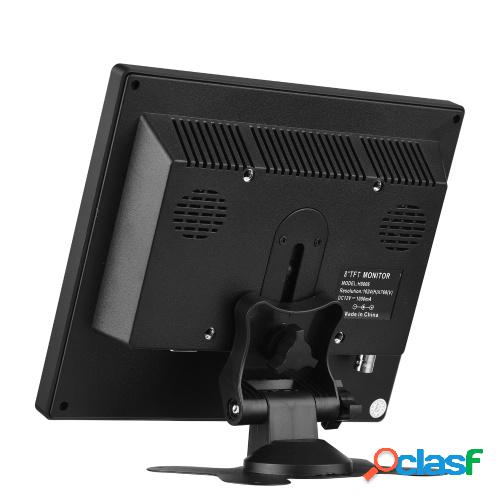 Monitor TFT HD de 8 pulgadas Pantalla LCD Pantalla
