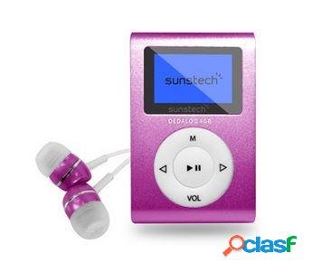 Mp3 SUNSTECH DEDALOIII 4GB Rosa