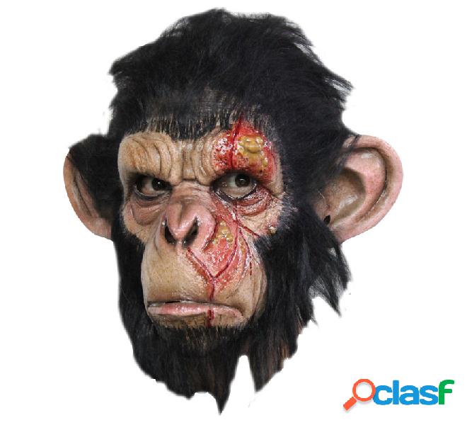 Máscara Infected Chimp de látex para Halloween