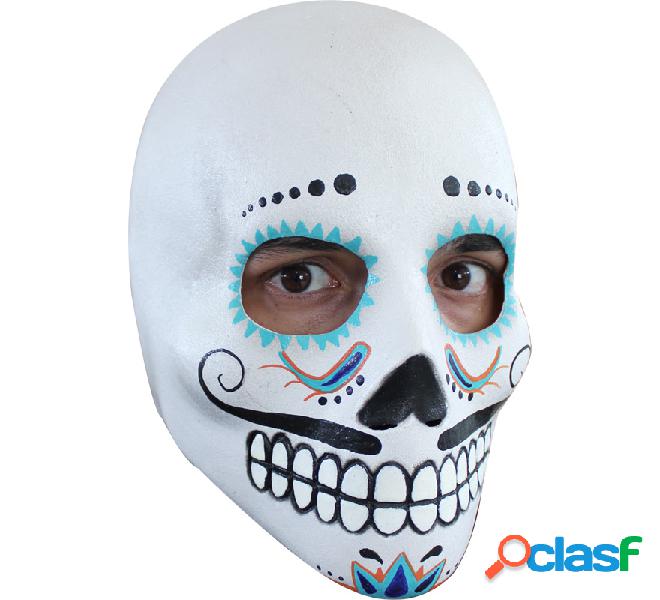 Máscara de Catrin de látex para Halloween