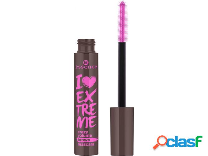 Máscara de Pestañas ESSENCE Crazy Volumen Brown I Love
