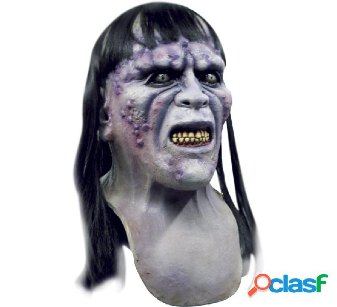 Máscara de Zombie Aida de látex para Halloween