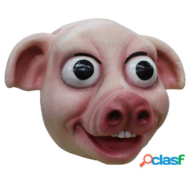 Máscara de cerdo de látex