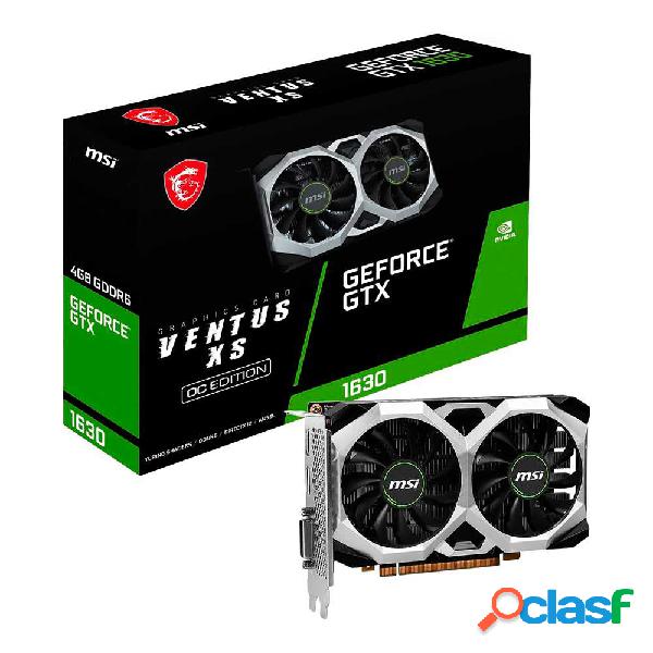 Msi gtx 1630 ventus xs oc 4gb gddr6