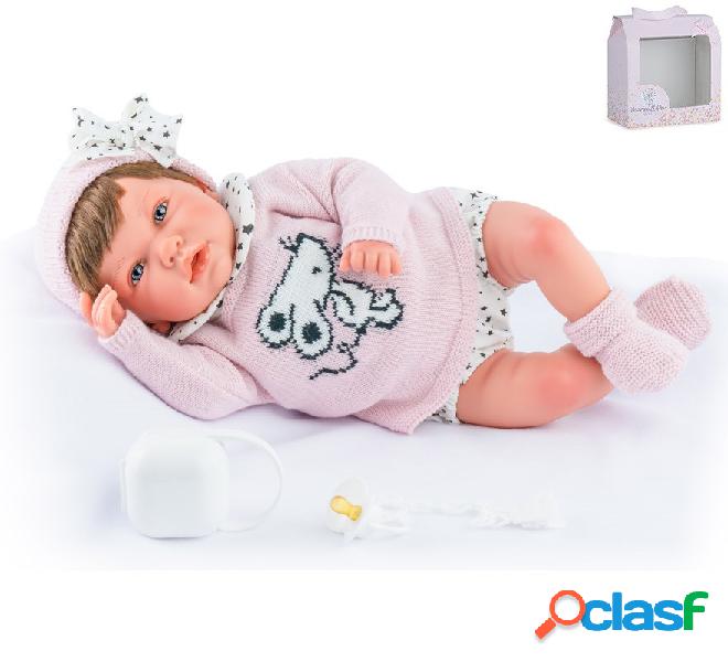 Muñeca Newborn Ane Mouse de 45 cm presentación en Estuche