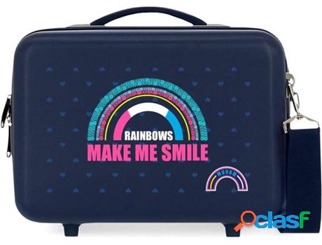 Neceser MOVOM Glitter Rainbow (Azul - 29 x 21 x 15 cm)