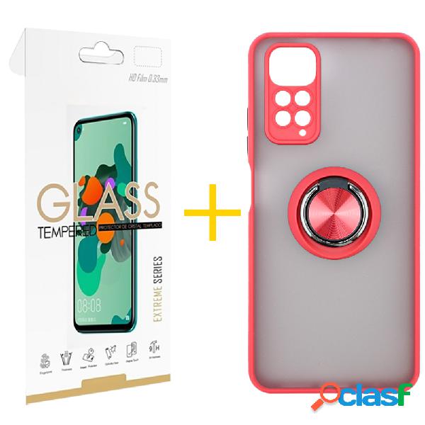 Pack 1 Película 2.5D + Funda SKYHE para Xiaomi Redmi Note