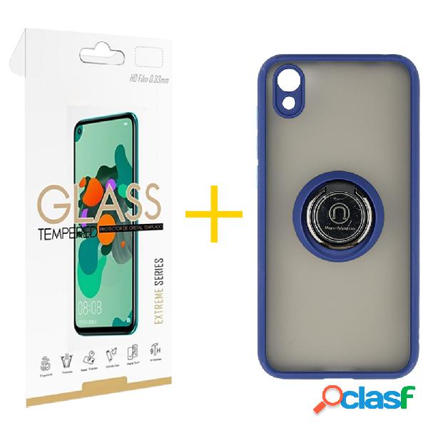 Pack 1 Película 2.5D + Funda SKYHE por Huawei Y5 2019 Gel