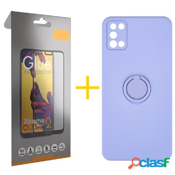 Pack 1 Película Full + Funda SKYHE para Samsung Galaxy A02S