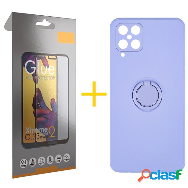 Pack 1 Película Full + Funda SKYHE para Samsung Galaxy A12