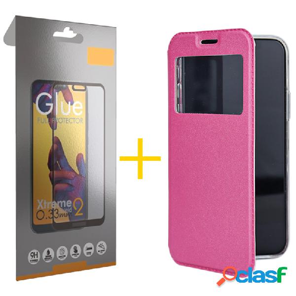 Pack 1 Película Full + Funda SKYHE para Samsung Galaxy S20