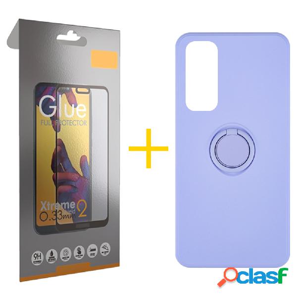 Pack 1 Película Full + Funda SKYHE por Huawei P Smart 2021